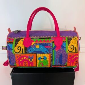 Laurel Burch Artsy Cat/Dog Purse